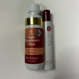 Mixologie Sultry Wild Musk Hair Fragrance Mist - Gold and Red